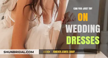 Trying on Wedding Dresses: Is It Possible?