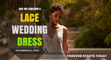 Transforming Your Lace Wedding Dress: Lengthening Made Easy