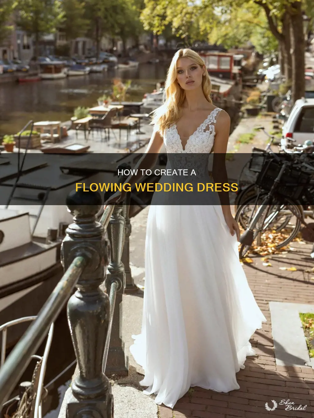 can you make a wedding dress flow