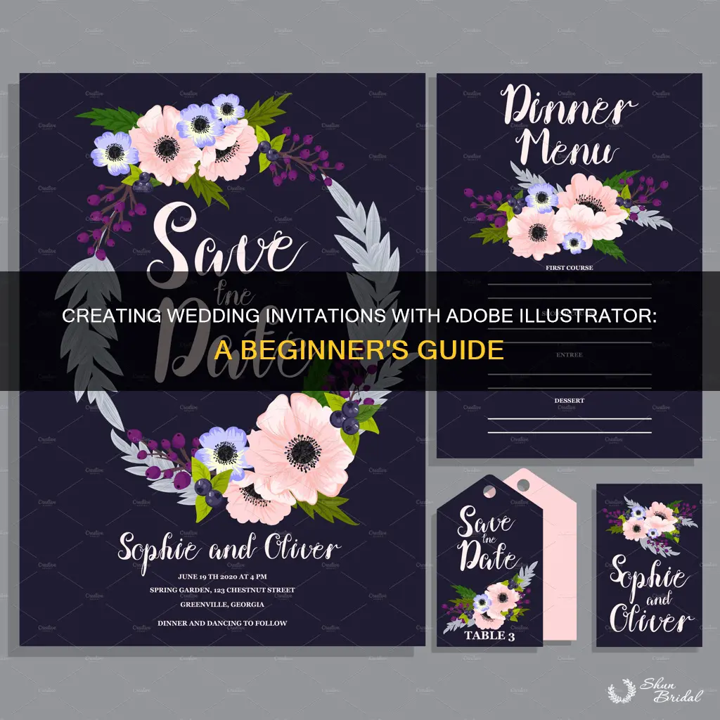 can you make wedding invitations in adobe illustrator