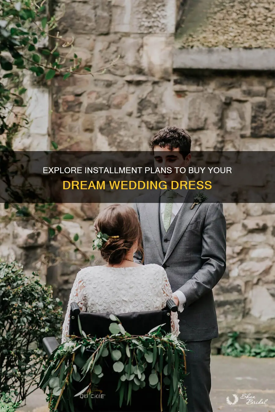 can you pay for a wedding dress in installments