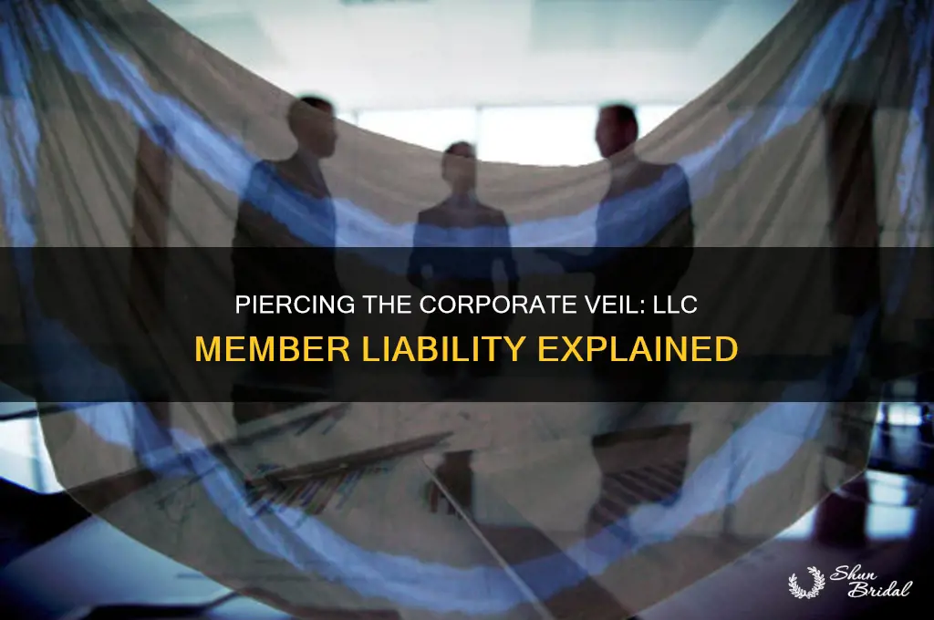 can you pierce corporate veil of corporation member of llc