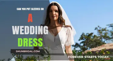 Adding Sleeves to Your Wedding Dress: Is It Possible?