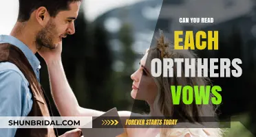 Reading Each Other’s Vows: A Romantic Tradition or Spoiler Alert?