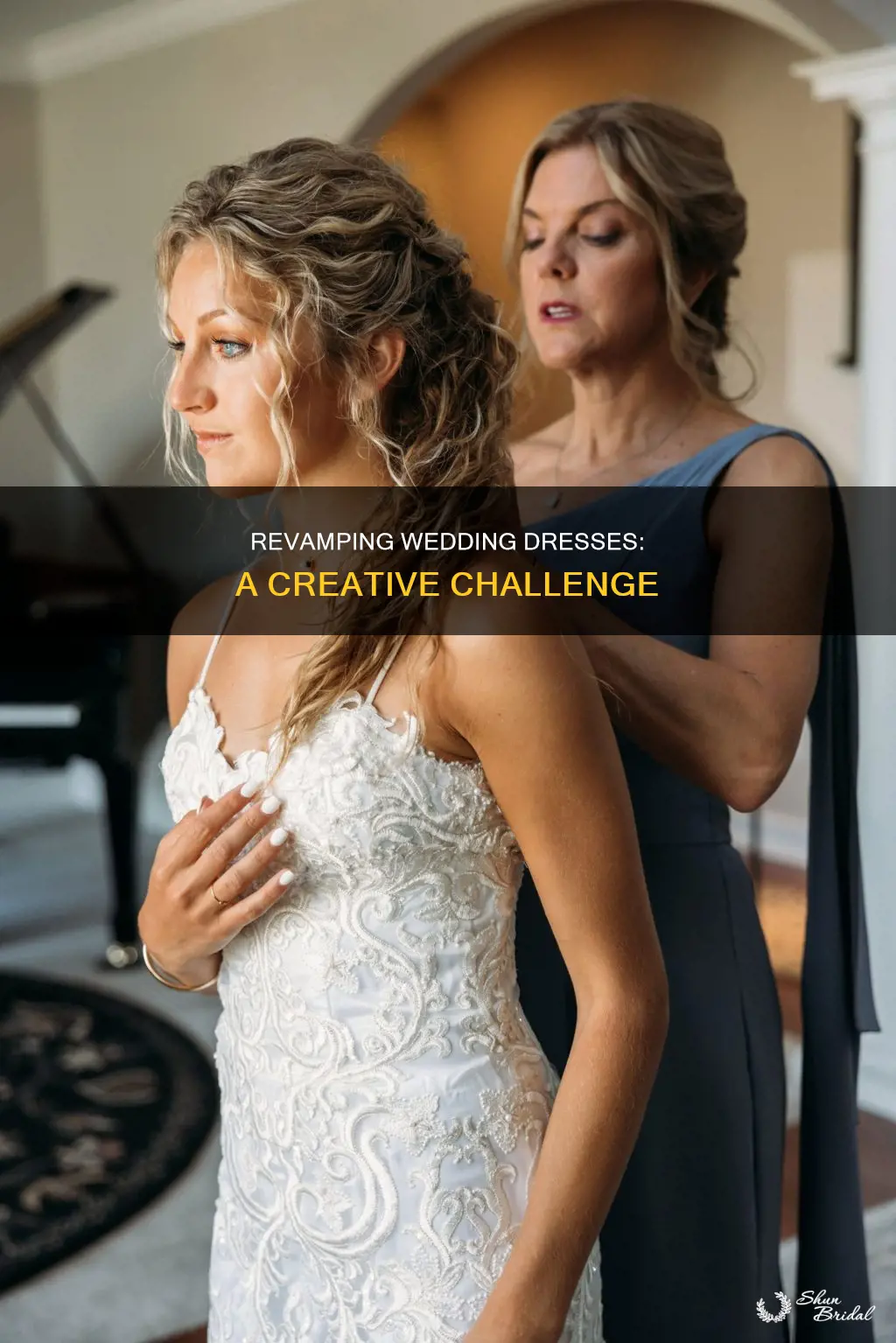 can you redesign a wedding dress