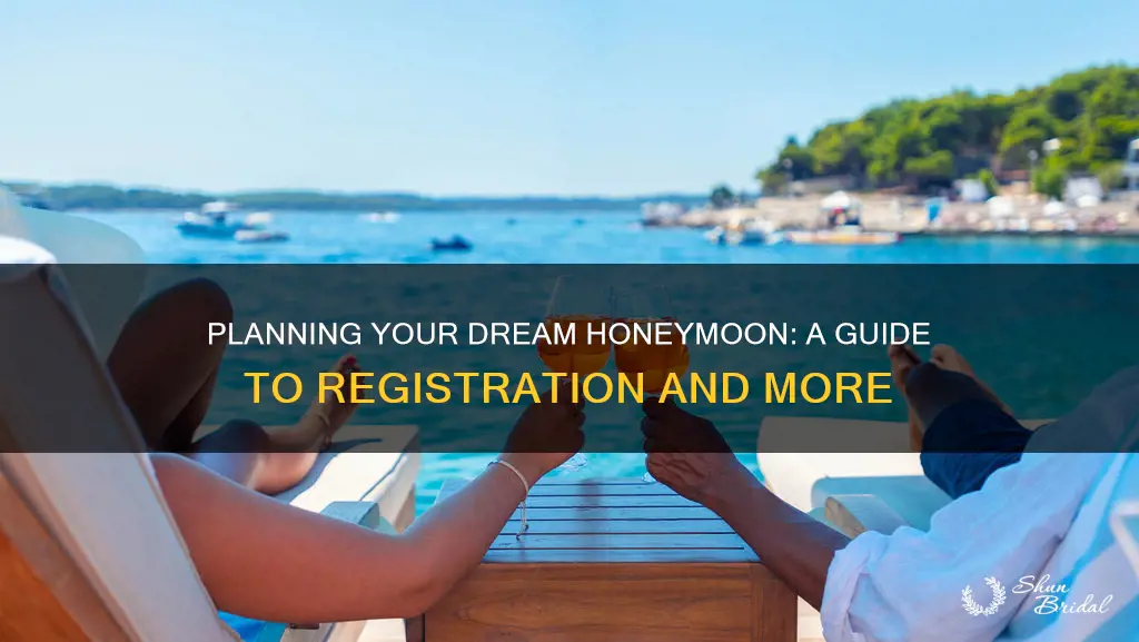 can you register for a honeymoon