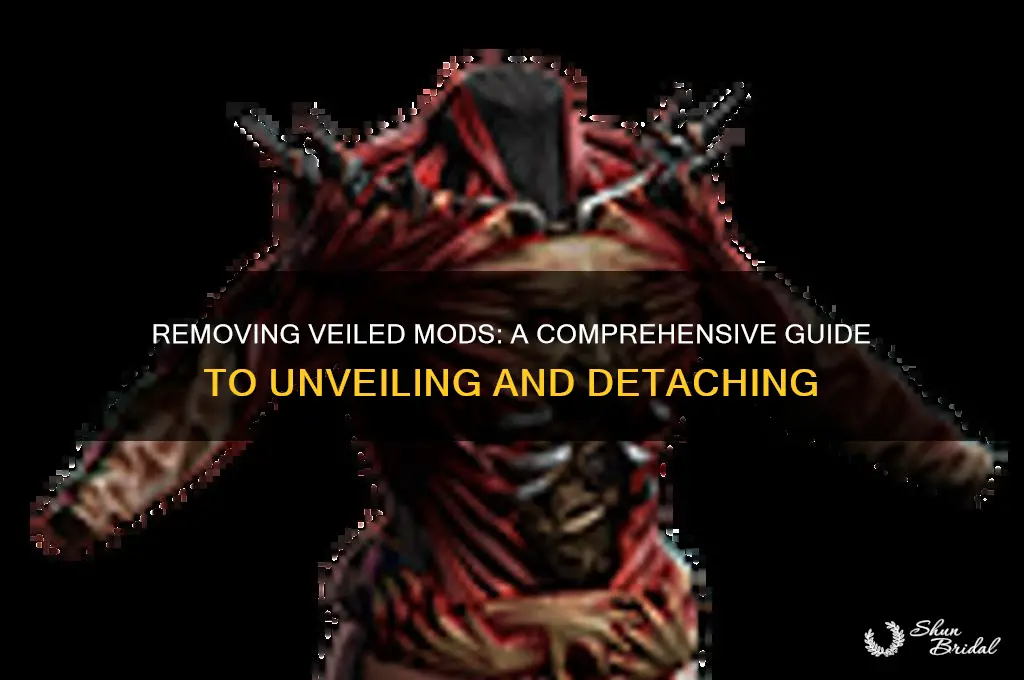 can you remove a veiled mod