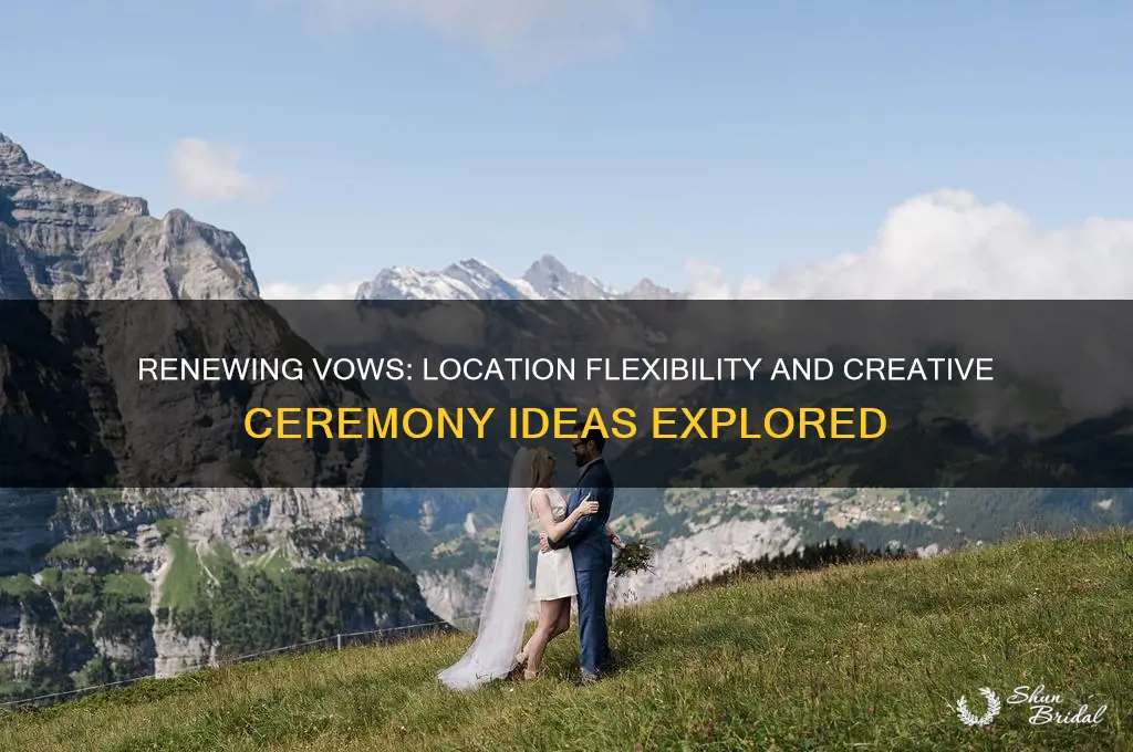 can you renew your vows anywhere