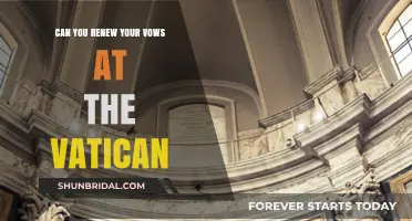 Renewing Wedding Vows at the Vatican: A Sacred Possibility Explored