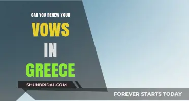 Renewing Wedding Vows in Greece: A Romantic Guide to Say 'I Do' Again