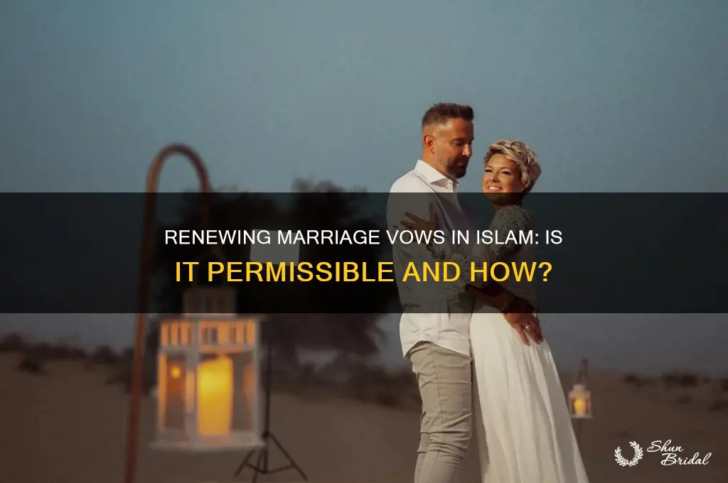 can you renew your vows in islam