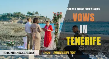 Renewing Wedding Vows in Tenerife: A Romantic Guide to Saying 'I Do' Again