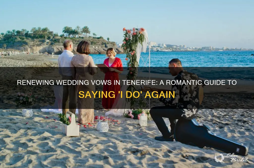 can you renew your wedding vows in tenerife
