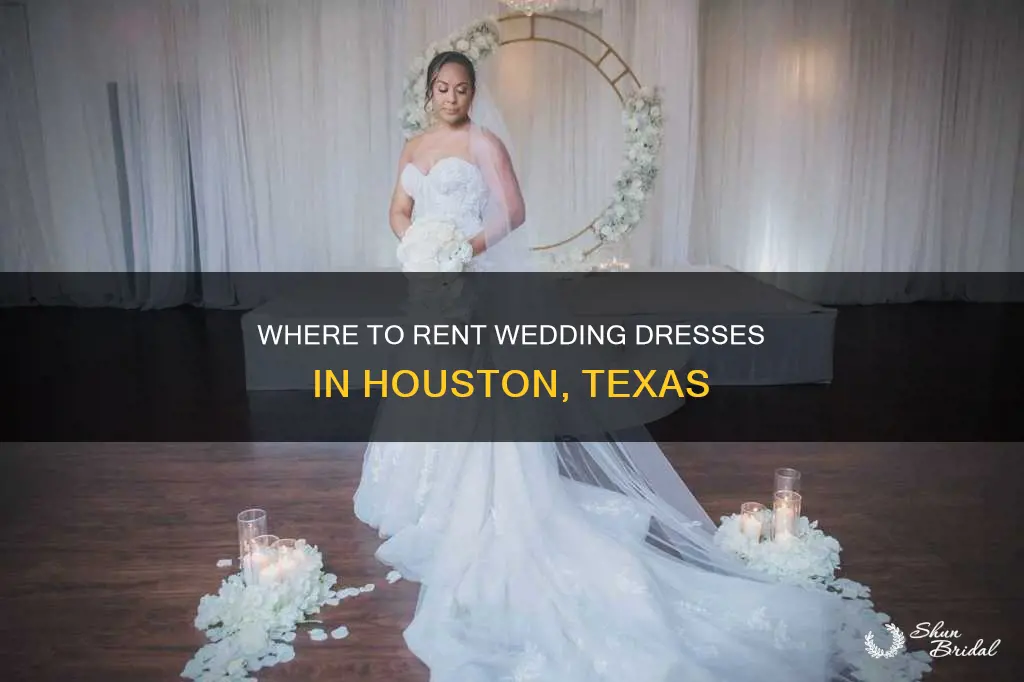 can you rent wedding dresses in houston tx
