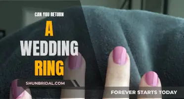 Returning a Wedding Ring: Is it Possible?