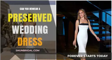 Rewearing a Preserved Wedding Dress: Is it Possible?