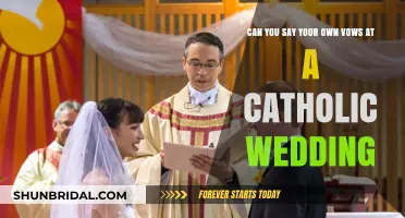 Personalizing Your Catholic Wedding: Crafting and Saying Your Own Vows