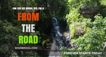 Bridal Veil Falls Roadside View: Can You Spot It?