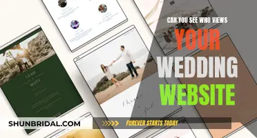 Who's Viewing Your Wedding Website? Find Out Now