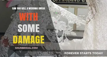 Selling a Damaged Wedding Dress: Is It Possible?