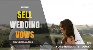 Selling Wedding Vows: Ethical, Legal, and Emotional Considerations Explored
