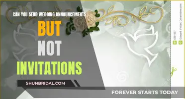 Announcing Your Wedding: Inviting Without Obligating