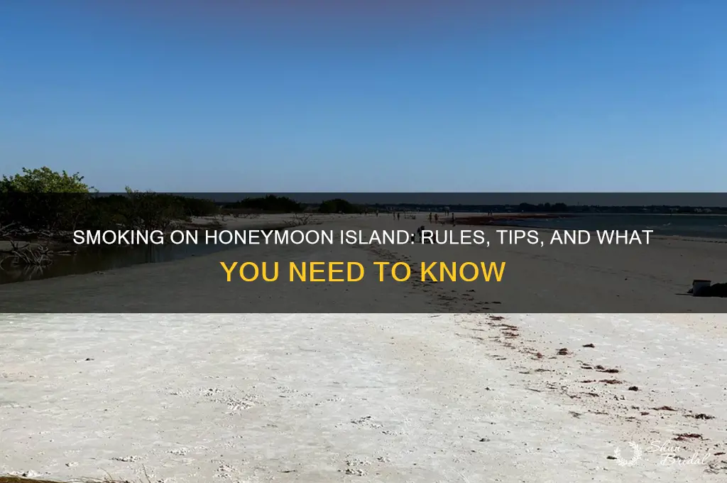 can you smoke on honeymoon island