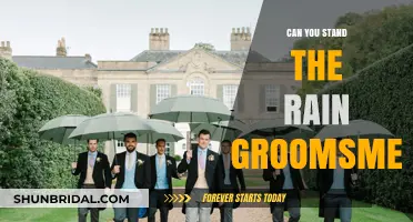 Can You Stand the Rain? Groomsmen's Guide to Wedding Day Weather