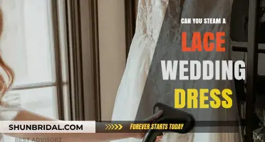 Steaming a Lace Wedding Dress: Pros, Cons, and Tips