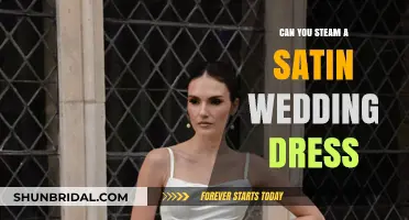 Steaming Satin Wedding Gowns: Dos and Don'ts