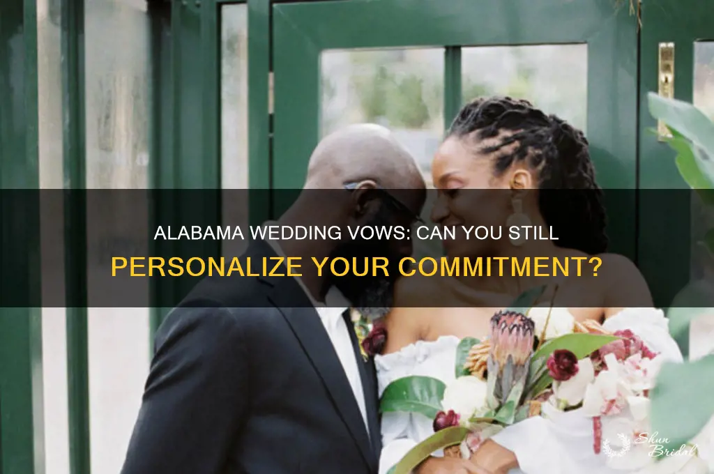 can you still do vows alabama