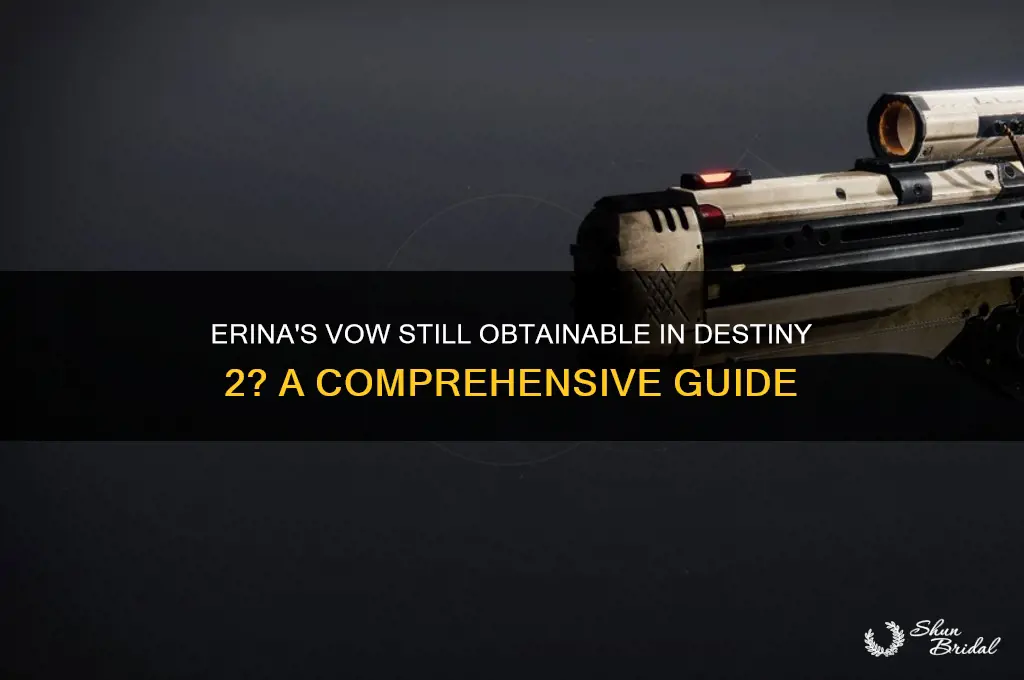 can you still get erina vow destiny 2