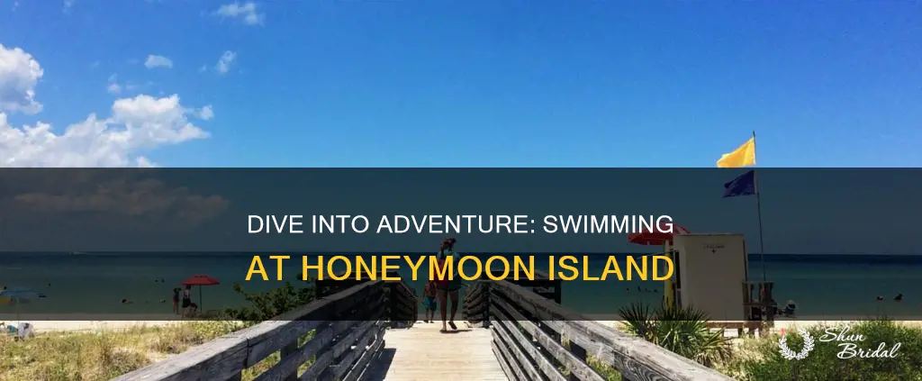 can you swim at honeymoon island