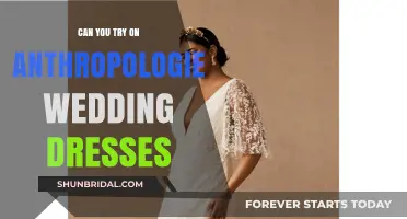 Try On: Anthropologie Wedding Dresses
