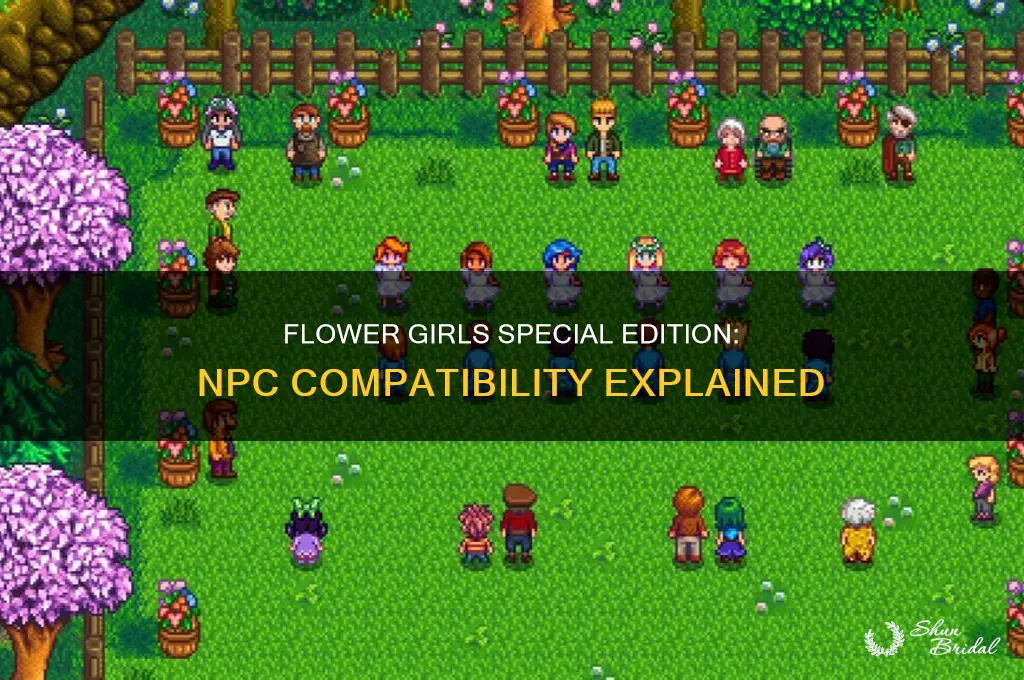 can you use flower girls special edition on npcs
