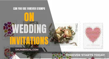 Forever Stamps for Wedding Invites: A Valid Option?