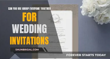 Wedding Invitation Etiquette: Group Guests or Individual Cards?