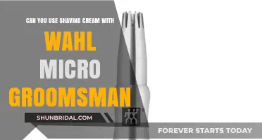 Wahl Micro Groomsman and Shaving Cream: Compatibility Guide