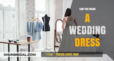 How to Clean Your Wedding Dress at Home