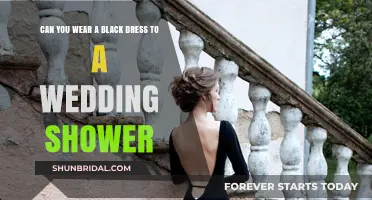 Black Dress at a Wedding Shower: Yay or Nay?