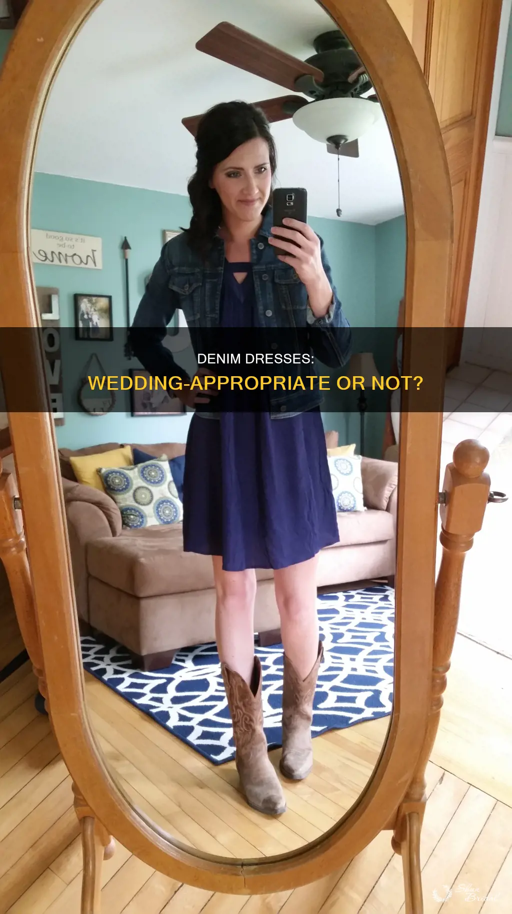 can you wear a denim dress to a wedding