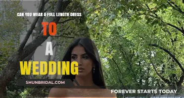 How to Dress for a Wedding: Full-Length Gowns
