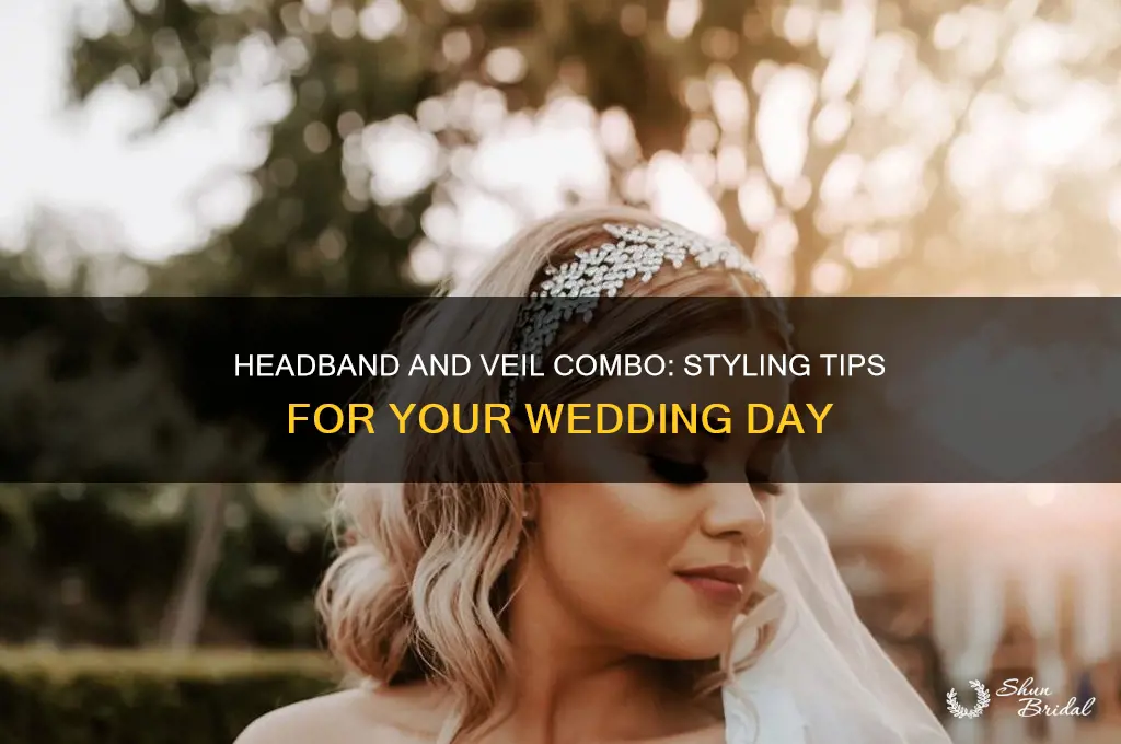 can you wear a headband with a wedding veil
