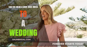 Rose Dresses: Wedding-Appropriate or Not?
