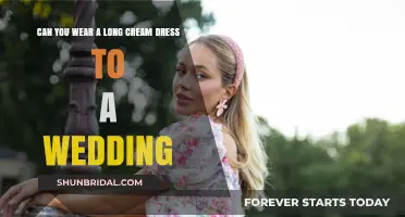 Cream Dresses: Wedding Wear Dos and Don'ts