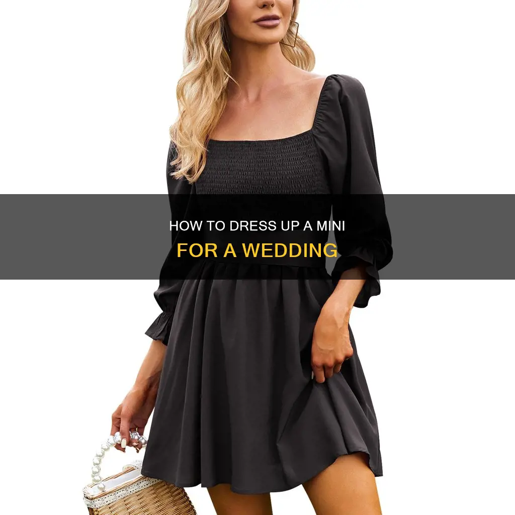 can you wear a mini dress to a wedding