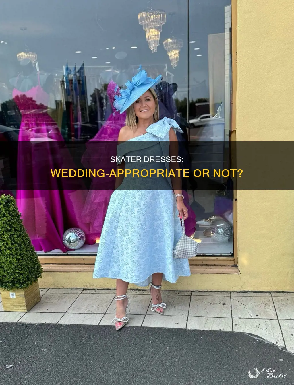 can you wear a skater dress to a wedding