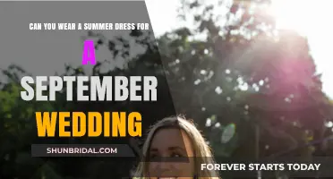 Style Guide: Summer Dresses for September Weddings