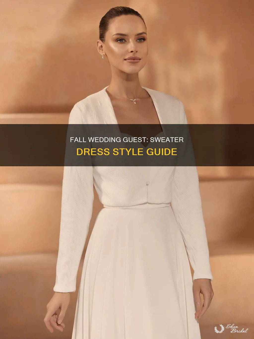 can you wear a sweater dress to a fall wedding