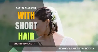 Short Hair, Big Style: Veil Options for Modern Brides